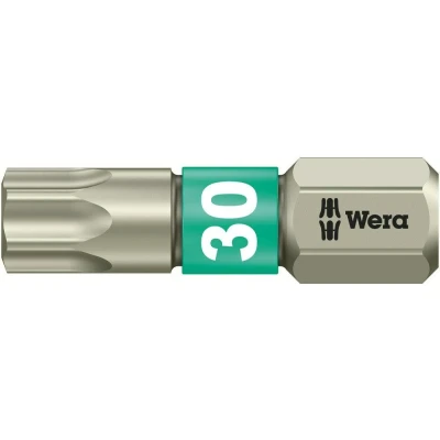 Afbeelding van Wera 1/4&quot; rvs torx bit t30 x 25mm