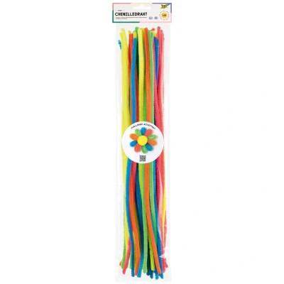 Afbeelding van Folia chenilledraad neon 100st