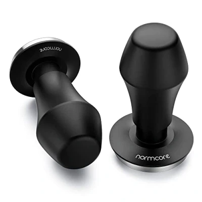 Afbeelding van Normcore V4 Koffietamper 49,7 mm Veerbelaste Tamper Barista gereedschap Espressozeef met mat voor ROK espressomachine Platte basis