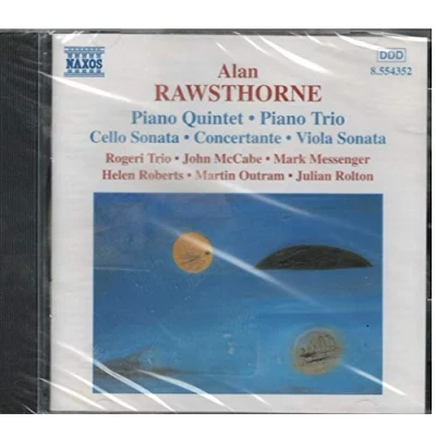 Afbeelding van Rawsthorne: Piano Quintet, Trio, Cello Sonata, etc
