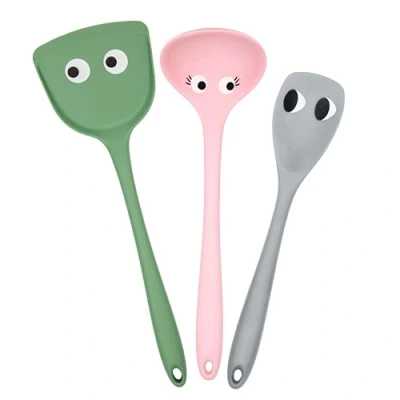 Afbeelding van Set 3 Spatulas Eyes