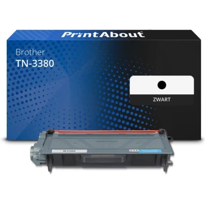 Afbeelding van Huismerk Brother TN 3380 Toner Zwart Hoge capaciteit
