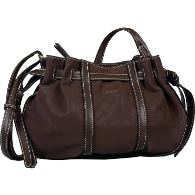 Afbeelding van Gabor Schoudertas Carina Cross Bag Dark Brown Donkerbruin