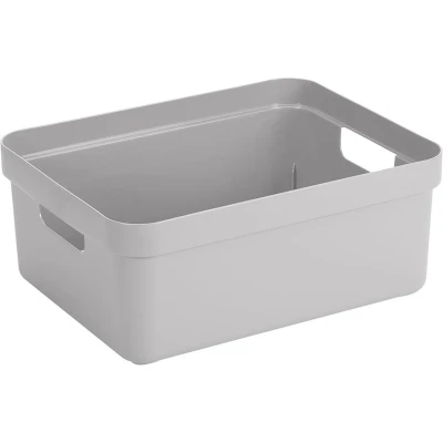 Afbeelding van Sunware Sigma home opbergbox 24L grijs 44,5 x 34,5 18 cm