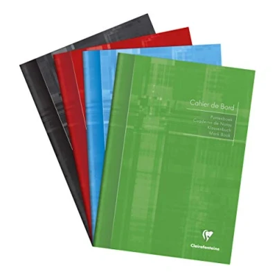 Image de Cahier de Bord Piqué Clairefontaine Int&#039;l A4 72 pages