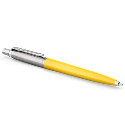 Afbeelding van Parker Jotter Originals Collection balpen, retro geel oppervlak uit de jaren 90, middelste punt, blauwe inkt, 1 stuk
