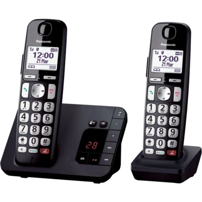 Afbeelding van Panasonic Kx Tge262Nlb Telefoons Zwart