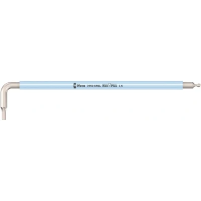 Afbeelding van Wera 3950 SPKL multicolour stiftsleutel rvs inbus 1 5 x 90mm