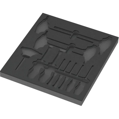 Image de WERA 9813 insert en mousse pour tournevis hexagonaux Set 1, sans outils, 344 x 30 392 mm 05137313001