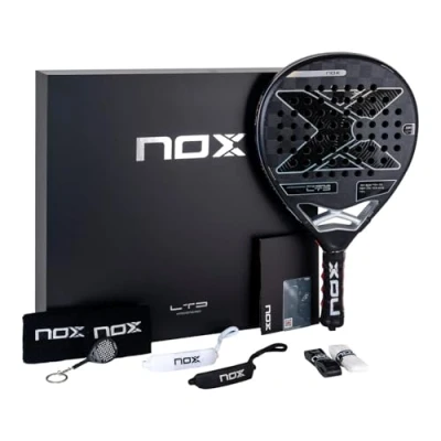 Afbeelding van Nox Padel Racket AT10 18K Limited Edition Pack Maat 24