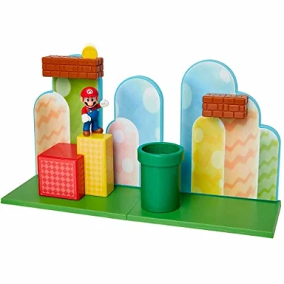 Afbeelding van Jakks Super Mario Acorn Plains Actieset + Figuur