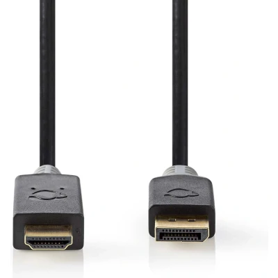 Afbeelding van DisplayPort naar HDMI kabel Nedis 2 meter (4K@30Hz)