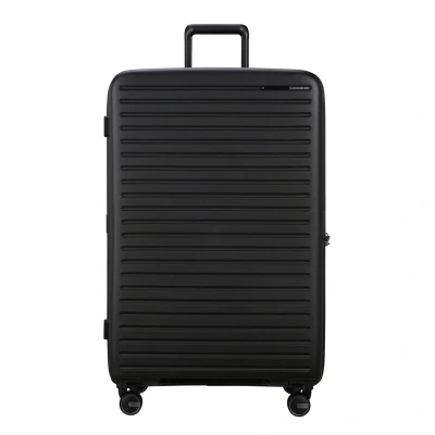 Afbeelding van Samsonite Restackd Spinner 81 EXP black Harde Koffer