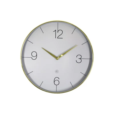 Afbeelding van Wandklok 51cm Stil Goud/Groen Plastic nXt &#039;Finesse Large&#039;