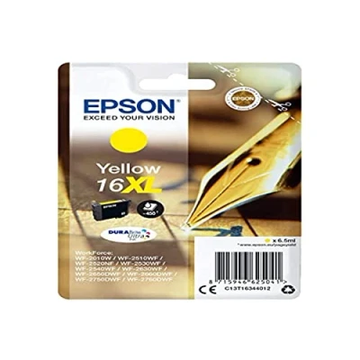 Afbeelding van Epson 16XL (C13T16344012) Inktcartridge Geel Hoge capaciteit