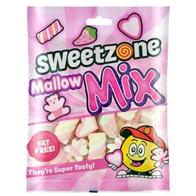 Afbeelding van Sweetzone Mengzak paars 140 g na halalal, vetvrij