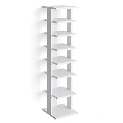 Afbeelding van Vicco Schoenenkast Sara wit 26,7 x 110 cm
