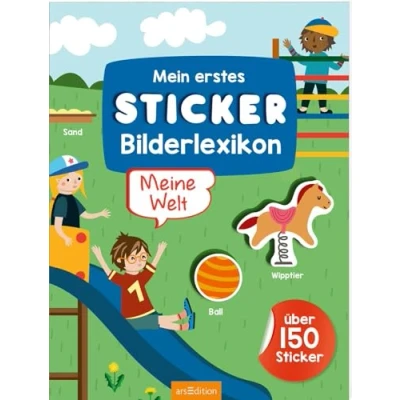 Afbeelding van Mein erstes Sticker Bilderlexikon Meine Welt