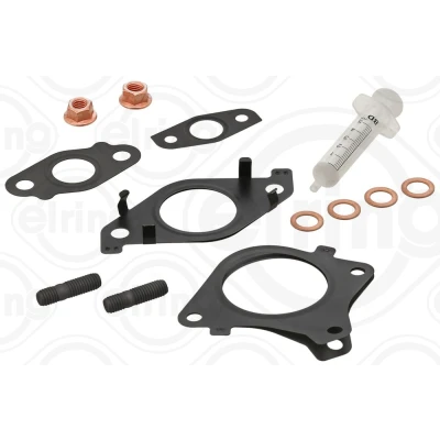 Afbeelding van ELRING 153.700 Turbocharger, montageset Met pakkingen montagehandleiding, schroeven