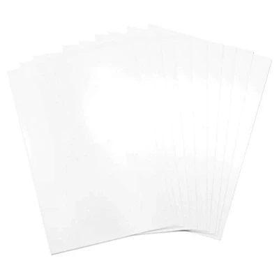 Afbeelding van Sizzix 664678 Surfacez kunststof intrekbaar, wit, krimpkunststof, één maat, 10 stuks