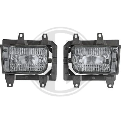 Afbeelding van DIEDERICHS 1211488 Mistlampenset BMW: 3 Convertible