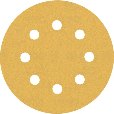 Image de BOSCH 2608900798 Feuille abrasive Expert C470 Best for Wood and Paint, diamètre 115 mm, grain 180, 8 trous (5 pcs)