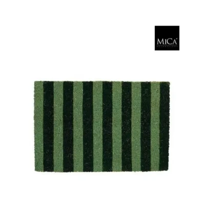 Afbeelding van Deurmat Streep Groen 60x40cm
