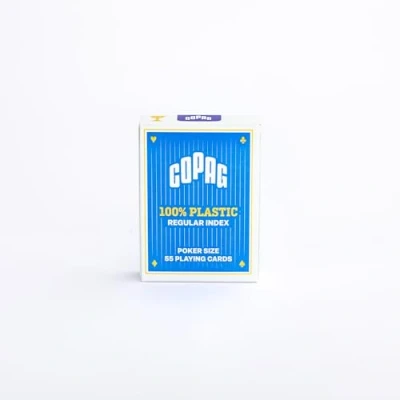 Afbeelding van Plastic speelkaarten Blauw Copag