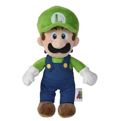 Afbeelding van Super Mario Pluche Luigi (25cm) (Simba)