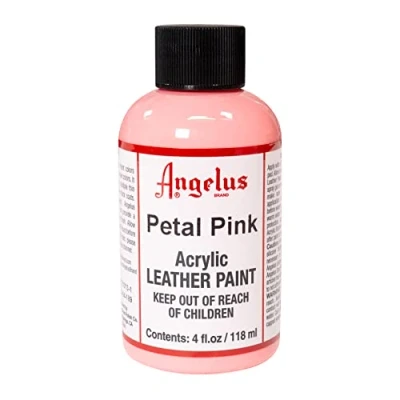 Afbeelding van Angelus Leather Acrylic Paint textielverf voor leren stoffen acrylbasis Petal Pink 118ml