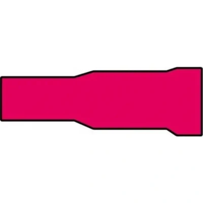 Afbeelding van Carpoint Rondstekkerbus 548 Rood Ø 4.0mm 10 Stuks 1623806