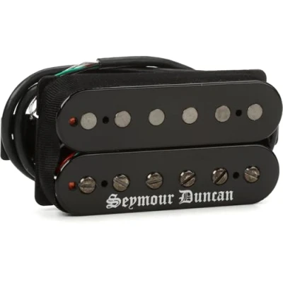 Afbeelding van Seymour Duncan zwart Winter Bridge SSH BW B BLK Humbucker pickup voor gitaren