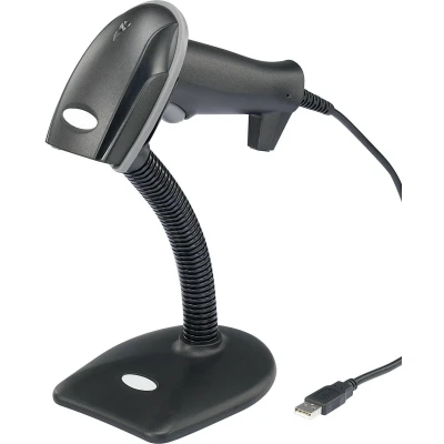 Afbeelding van Renkforce LS6300E USB Kit Barcodescanner Kabel 1D Laser Zwart Handmatig