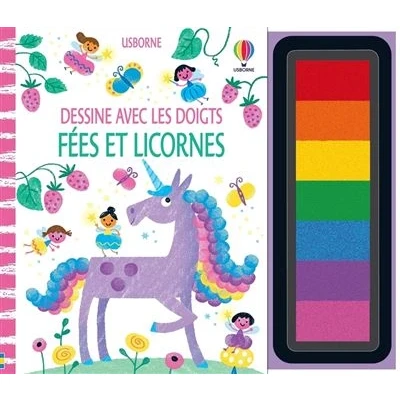 Image de Fées et licornes Dessine avec les doigts Dès 4 ans