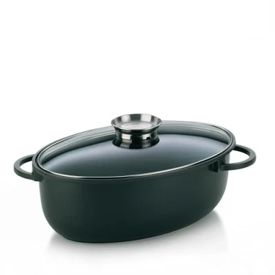 Image de Cocotte à braiser en fonte d?aluminium 45cm noir Kela Line 15153