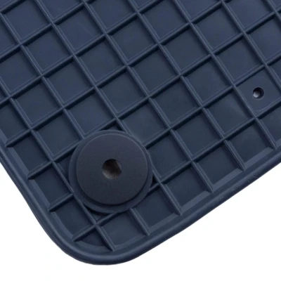 Afbeelding van WALSER 50309 Vloermatset Rubber voor en achter 4 Zwart Op maat gemaakt AUDI: A4 B8 Avant, Saloon, A5 Sportback