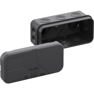 Afbeelding van Spelsberg 2K Mini L/sw Verbindingsdoos (l x b h) 43 89 38 mm Zwart IP55 10 stuk(s)