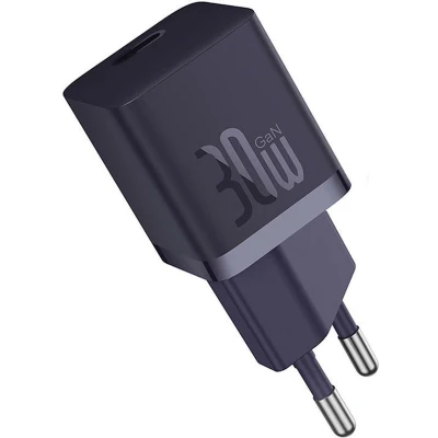Afbeelding van Baseus GaN5 30W Compacte Fast Charger USB C Paars