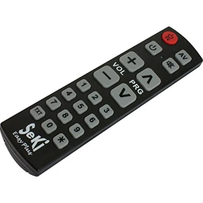 Afbeelding van Seki EasyPlus universele afstandsbediening zwart