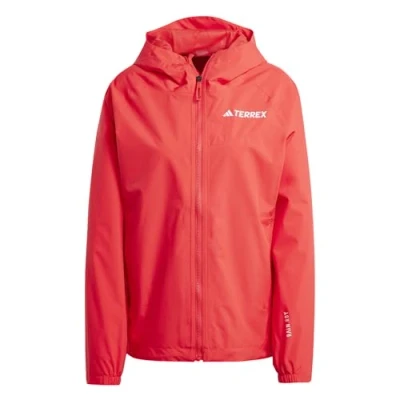 Afbeelding van Adidas Terrex Multi 2L Regenjas, Dames, Maat: Small, Pure ruby