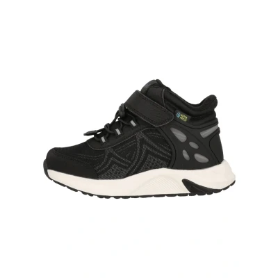 Afbeelding van Zigzag Sneakers hoog voor kinderen, Maat: 25, Black Mesh