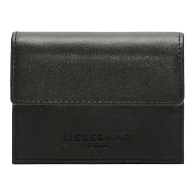 Afbeelding van Liebeskind Portefeuille en nappa souple S pour femme, Noir