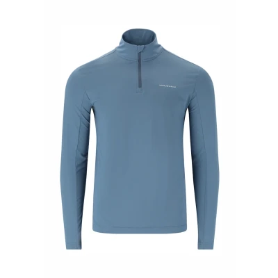 Afbeelding van Endurance Midlayer Omais Longsleeve, Heren, Maat: Medium, Blue heaven