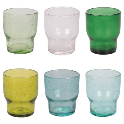 Afbeelding van Villa d&#039;Este Home Tivoli Greenery, Unico Waterglazen, 325 ml, 6 stuks