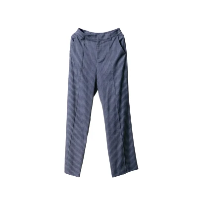 Afbeelding van Colourful Rebel Rus Stripe Straight Pants Elastic Waistband Dames Broeken
