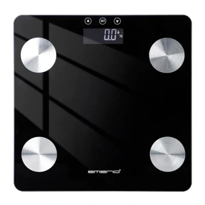 Afbeelding van EMERIO BR 125479 Digitale personenweegschaal Weegbereik (max.): 180 kg Zwart