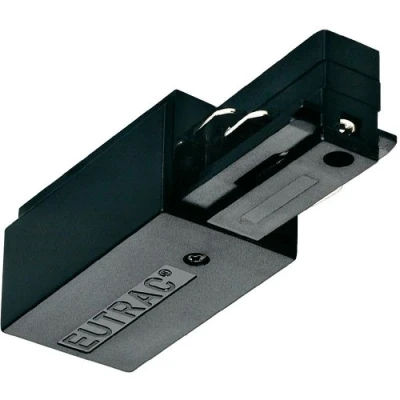Image de Rail 3 alimentation terre gauche noir