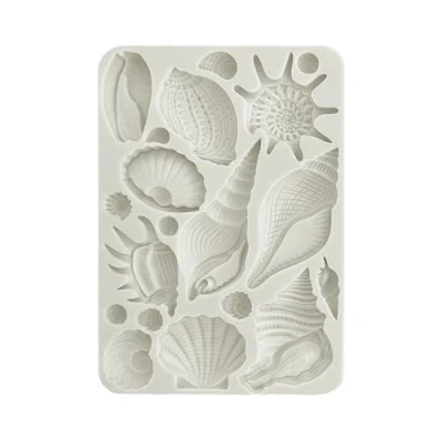 Afbeelding van Stamperia Sea Land Silicon Mould A5 Shells (KACMA524)