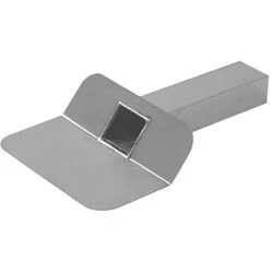 Afbeelding van Nebiprofa aluminium kiezelbak 45gr. dichte rechte uitloop.