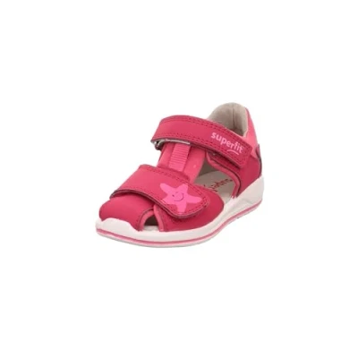 Afbeelding van Superfit Boomerang Sandalen voor kinderen, Maat: 23, Rot/pink Imitatieleer/ textiel